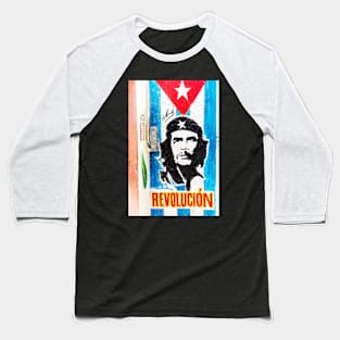 Che Guevara Revolution Baseball T-Shirt